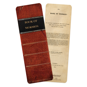 RM - bookmark - Original Book of Mormon Spine Bookmark<br>モルモン書初版本デザインしおり【日本在庫商品】